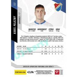 2023/24 Sportzoo Fortuna Liga 1. série #132 Karel Pojezný