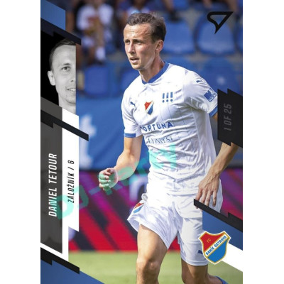 2023/24 Sportzoo Fortuna Liga 1. série #136 Daniel Tetour Black Camouflage 1of25