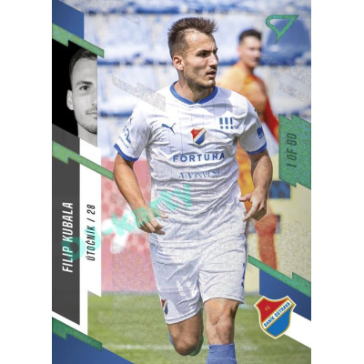 2023/24 Sportzoo Fortuna Liga 1. série #138 Filip Kubala Green Dew 1of60