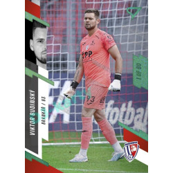 2023/24 Sportzoo Fortuna Liga 1. série #163 Viktor Budinský Green Dew 1of60