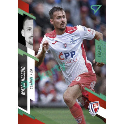 2023/24 Sportzoo Fortuna Liga 1. série #164 Matěj Helešic Green Dew 1of60