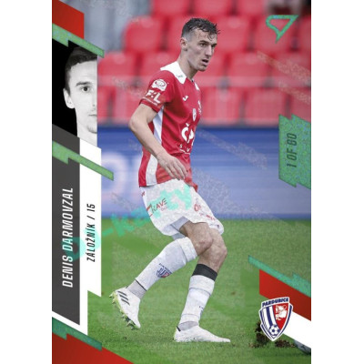 2023/24 Sportzoo Fortuna Liga 1. série #167 Denis Darmovzal Green Dew 1of60