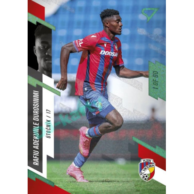 2023/24 Sportzoo Fortuna Liga 1. série #040 Rafiu Adekunle Durosinmi Green Dew 1of60