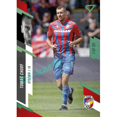 2023/24 Sportzoo Fortuna Liga 1. série #041 Tomáš Chorý Green Dew 1of60
