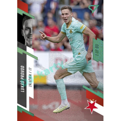 2023/24 Sportzoo Fortuna Liga 1. série #023 Lukáš Provod Green Dew 1of60