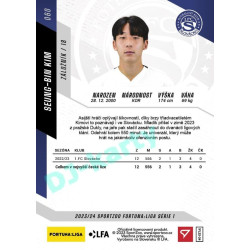 2023/24 Sportzoo Fortuna Liga 1. série #060 Seung-Bin Kim