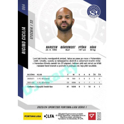 2023/24 Sportzoo Fortuna Liga 1. série #064 Rigino Cicilia