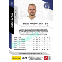 2023/24 Sportzoo Fortuna Liga 1. série #056 Michal Kadlec