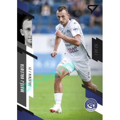 2023/24 Sportzoo Fortuna Liga 1. série #063 Matěj Valenta Black Camouflage 1of25
