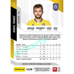 2023/24 Sportzoo Fortuna Liga 1. série #145 Daniel Trubač