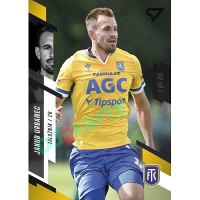 2023/24 Sportzoo Fortuna Liga 1. série #146 Jakub Urbanec Black Camouflage 1of25