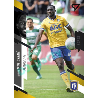 2023/24 Sportzoo Fortuna Liga 1. série #140 Soufiane Dramé Black Camouflage 1of25