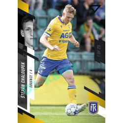 2023/24 Sportzoo Fortuna Liga 1. série #141 Štěpán Chaloupek Black Camouflage 1of25