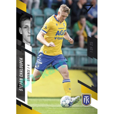 2023/24 Sportzoo Fortuna Liga 1. série #141 Štěpán Chaloupek Black Camouflage 1of25