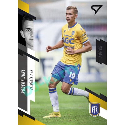 2023/24 Sportzoo Fortuna Liga 1. série #143 Robert Jukl Black Camouflage 1of25