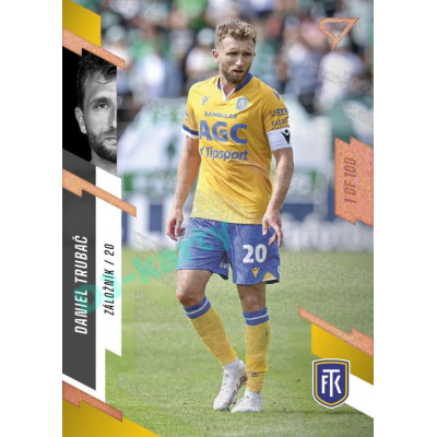 2023/24 Sportzoo Fortuna Liga 1. série #145 Daniel Trubač Copper Sparks 1of100