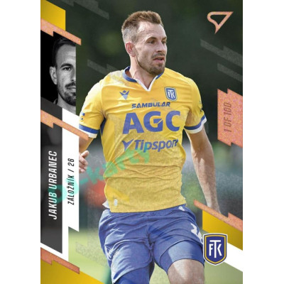 2023/24 Sportzoo Fortuna Liga 1. série #146 Jakub Urbanec Copper Sparks 1of100