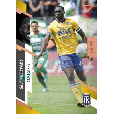 2023/24 Sportzoo Fortuna Liga 1. série #140 Soufiane Dramé Copper Sparks 1of100