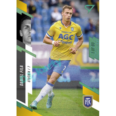 2023/24 Sportzoo Fortuna Liga 1. série #147 Daniel Fila Green Dew 1of60