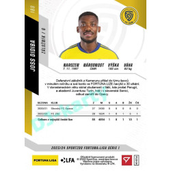 2023/24 Sportzoo Fortuna Liga 1. série #180 Joss Didiba