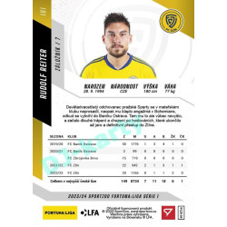 2023/24 Sportzoo Fortuna Liga 1. série #181 Rudolf Reiter