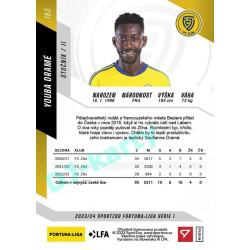 2023/24 Sportzoo Fortuna Liga 1. série #183 Youba Dramé