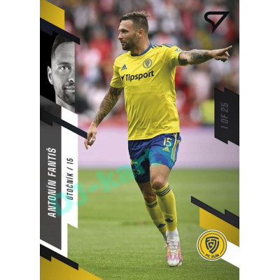 2023/24 Sportzoo Fortuna Liga 1. série #184 Antonín Fantiš Black Camouflage 1of25