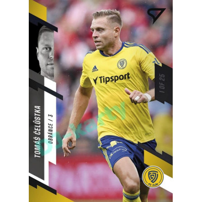 2023/24 Sportzoo Fortuna Liga 1. série #177 Tomáš Čelůstka Black Camouflage 1of25
