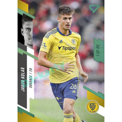 2023/24 Sportzoo Fortuna Liga 1. série #178 Jakub Kolář Green Dew 1of60