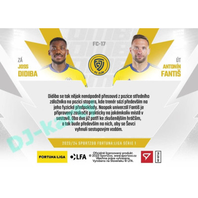 2023/24 Sportzoo Fortuna Liga 1. série #FC-17 Didiba - Fantiš Fantastic Combo