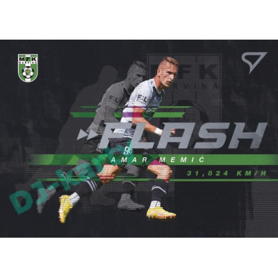 2023/24 Sportzoo Fortuna Liga 1. série #FS-18 Amar Memić Flash