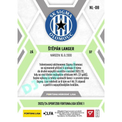 2023/24 Sportzoo Fortuna Liga 1. série #NL-08 Štěpán Langer F:NL Plymakers