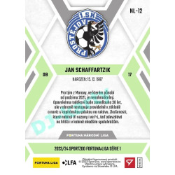 2023/24 Sportzoo Fortuna Liga 1. série #NL-12 Jan Schaffartzik F:NL Plymakers