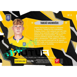 2023/24 Sportzoo Fortuna Liga 1. série #BF-8 Tadeáš Vachoušek Bright Future Die Cut Limited xx/75