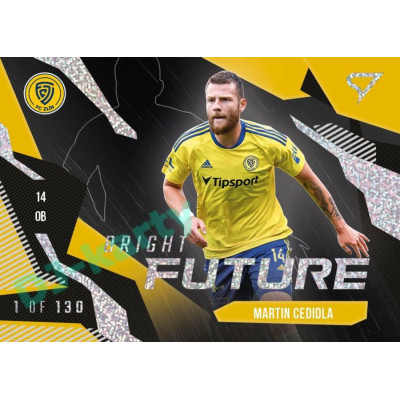2023/24 Sportzoo Fortuna Liga 1. série #BF-9 Martin Cedidla Bright Future Limited 1of130