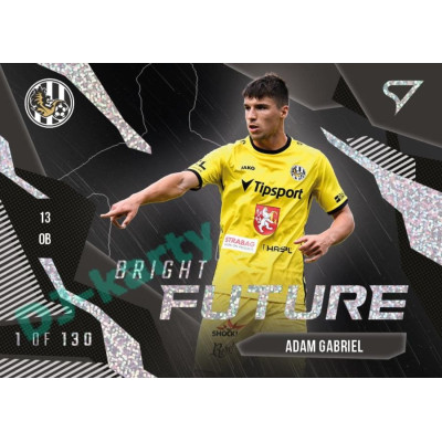2023/24 Sportzoo Fortuna Liga 1. série #BF-5 Adam Gabriel Bright Future Limited 1of130