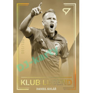 2023/24 Sportzoo Fortuna Liga 1. série #KL31 Daniel Kolář Klub Legend Limited xxx/130