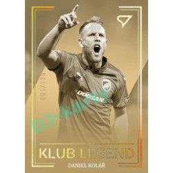 2023/24 Sportzoo Fortuna Liga 1. série #KL31 Daniel Kolář Klub Legend Limited xxx/130