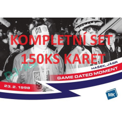 2023 MK reprezentace kompletní set 150ks karet
