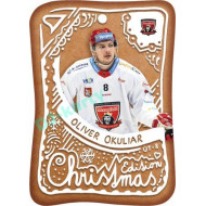 2023/24 Sportzoo ELH Christmas Edition 2023 (perníček) #CH-02 Oliver Okuliar xx/83
