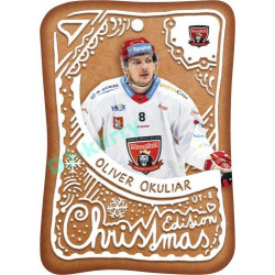 2023/24 Sportzoo ELH Christmas Edition 2023 (perníček) #CH-02 Oliver Okuliar xx/83