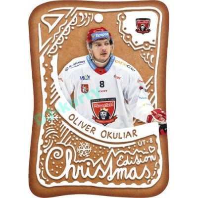 2023/24 Sportzoo ELH Christmas Edition 2023 (perníček) #CH-02 Oliver Okuliar xx/83