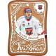2023/24 Sportzoo ELH Christmas Edition 2023 (perníček) #CH-02 Oliver Okuliar xx/83