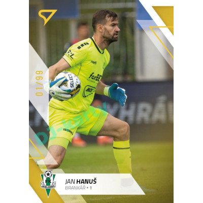 2022/23 Sportzoo Fortuna Liga 1. série #151 Jan Hanuš Gold xx/99