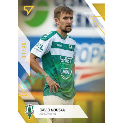 2022/23 Sportzoo Fortuna Liga 1. série #156 David Houska Gold xx/99