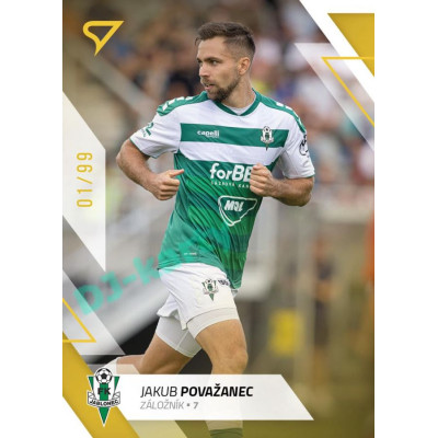2022/23 Sportzoo Fortuna Liga 1. série #160 Jakub Považanec Gold xx/99