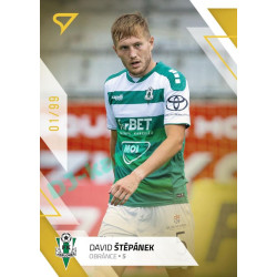 2022/23 Sportzoo Fortuna Liga 1. série #155 David Štěpánek Gold xx/99
