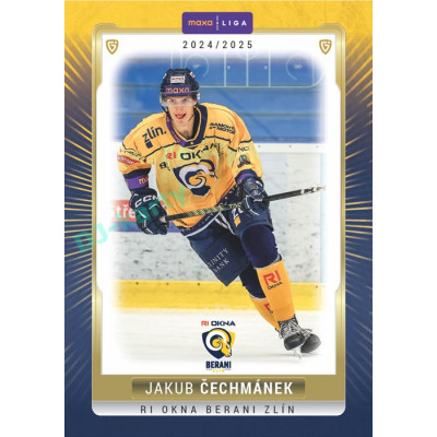 2024/25 Goal Cards Maxa liga 1. série #ZLI-23 Jakub Čechmánek