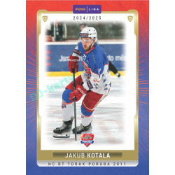 2024/25 Goal Cards Maxa liga 1. série #POR-16 Jakub Kotala