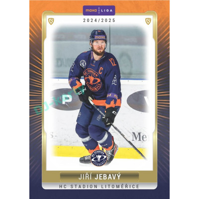 2024/25 Goal Cards Maxa liga 1. série #LIT-08 Jiří Jebavý